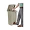 Safco Large Capacity Plastic Step-On Receptacle, 23 gal, Tan 9923TN - alternate 5